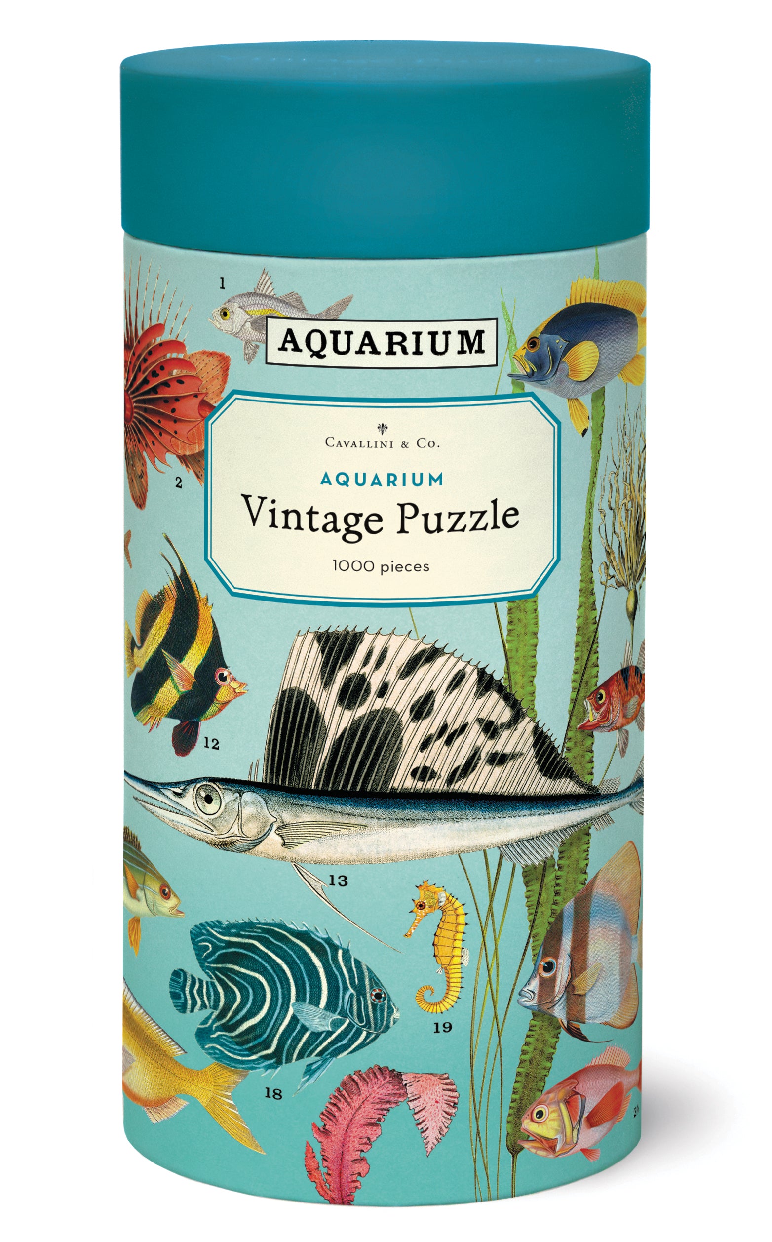 Aquarium Cavallini Puzzle 1000 Teile