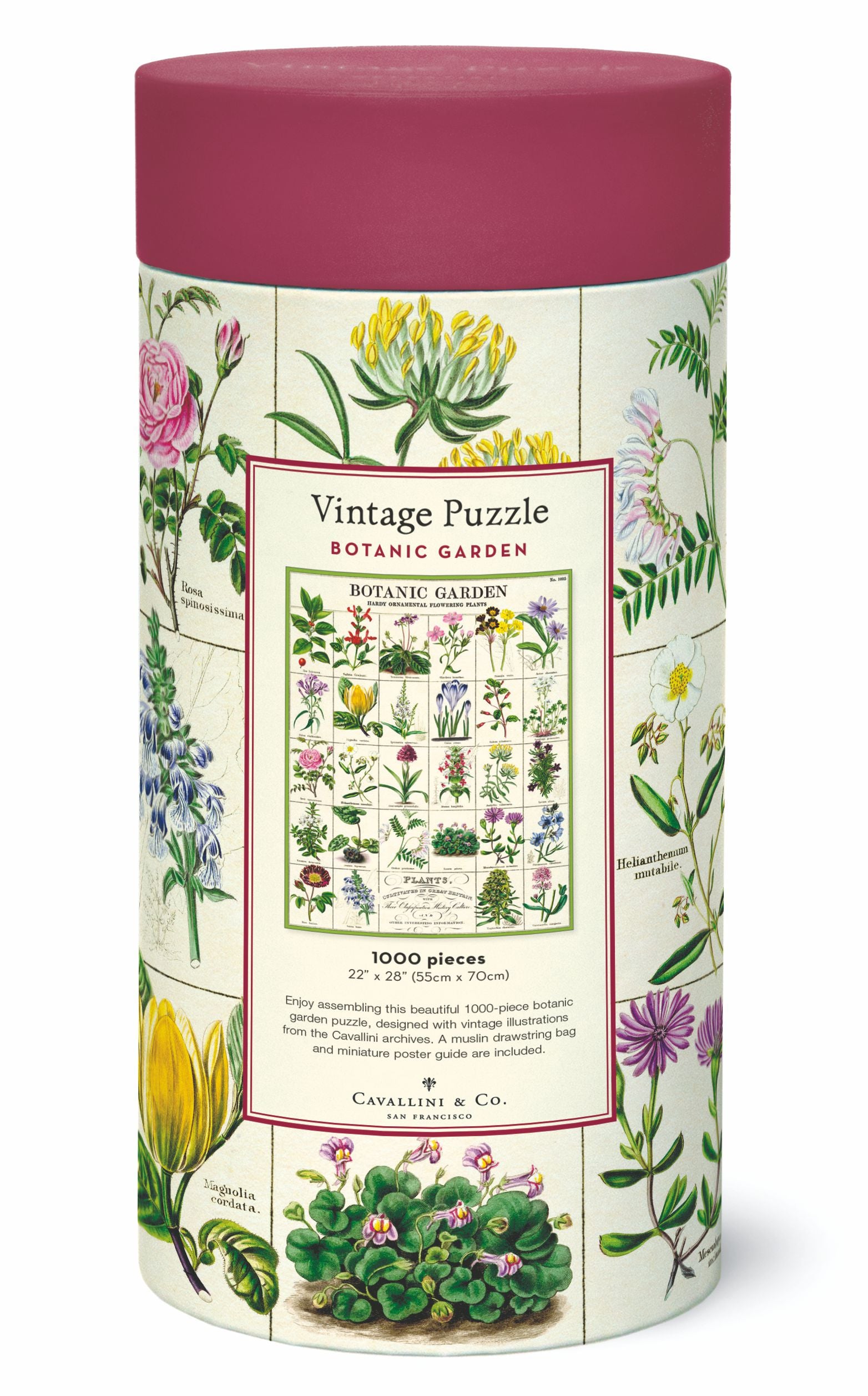 Botanic Garden 
Cavallini Puzzle 1000 Teile