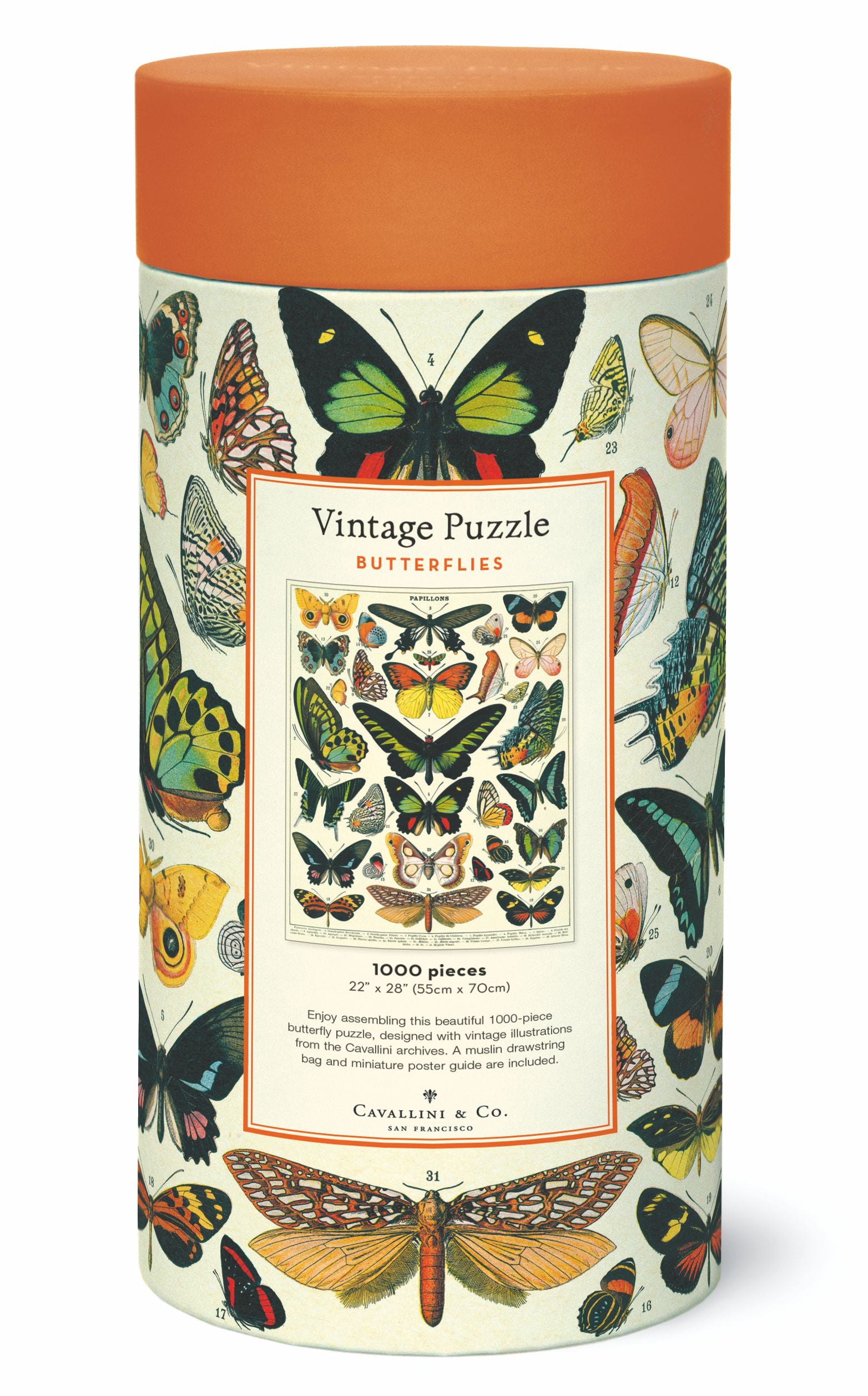 Butterflies Puzzle 
Cavallinie Puzzle 1000 Teile