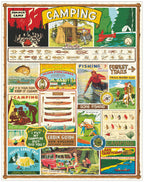 Camping 
Cavallini Puzzle 1000 Teile